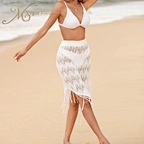 women crocheted skirt